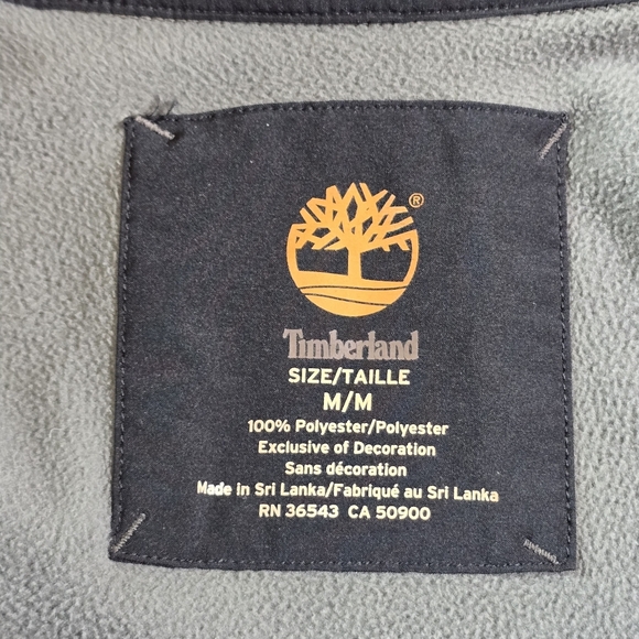 Timberland Zip-Up Mock-Neck Sweatshirt - Picture 7 of 7